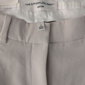 Aritzia Effortless Pant in Soft Pearl